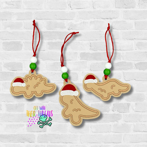 DIGITAL DOWNLOAD Dino Nuggie Bag Tag Bookmark Ornament