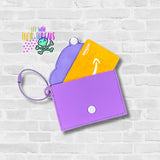 DIGITAL DOWNLOAD Applique Save The Date Gift Card Snap Holder