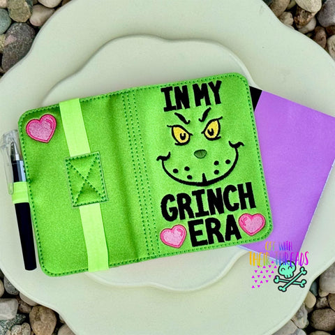 DIGITAL DOWNLOAD 5x7  Grinch Era Mini Composition Notebook Cover