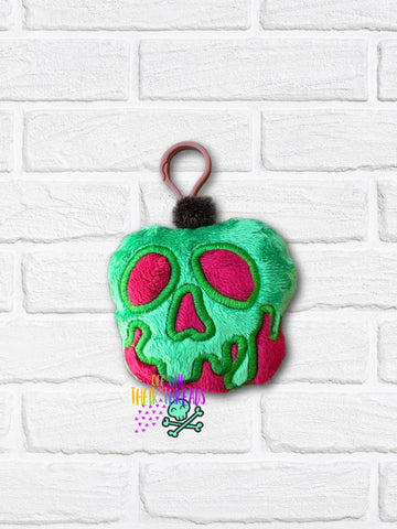 DIGITAL DOWNLOAD Applique Poison Apple Squishy Keychain