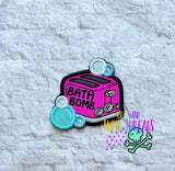 DIGITAL DOWNLOAD Bath Bomb Toaster Patch 3 SIZES INCLUDED