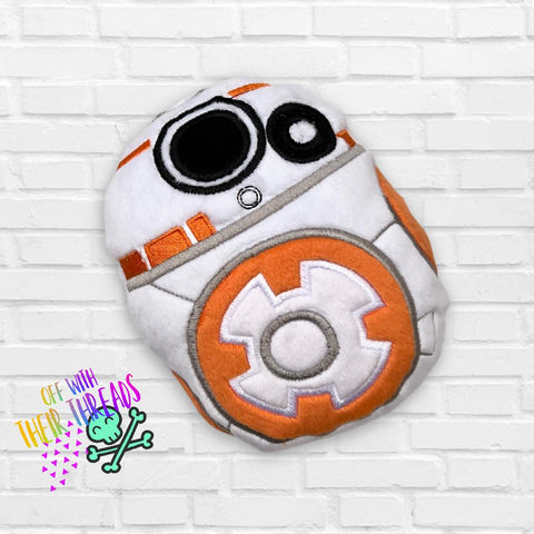 DIGITAL DOWNLOAD Applique BB8 Plush 5 SIZES INCLUDED