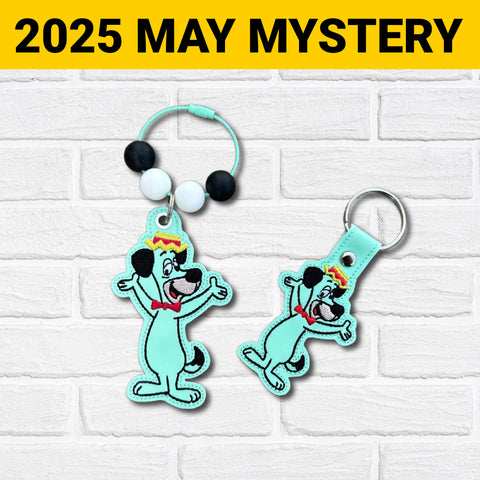DIGITAL DOWNLOAD Huckleberry Hound Snap Tab Keychain Bag Tag Bookmark Ornament Set