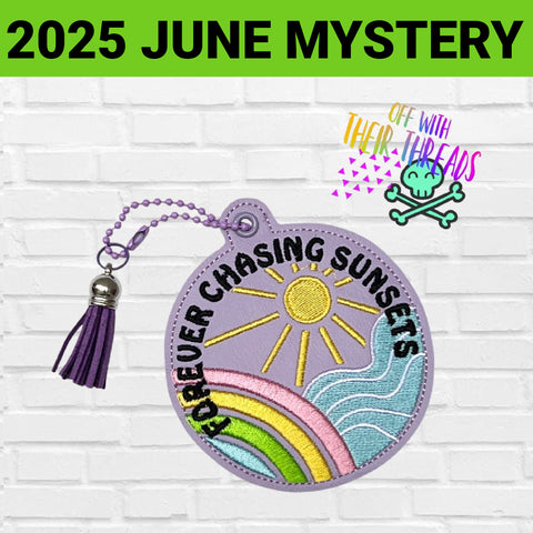 DIGITAL DOWNLOAD Chasing Sunsets Bag Tag Ornament Bookmark