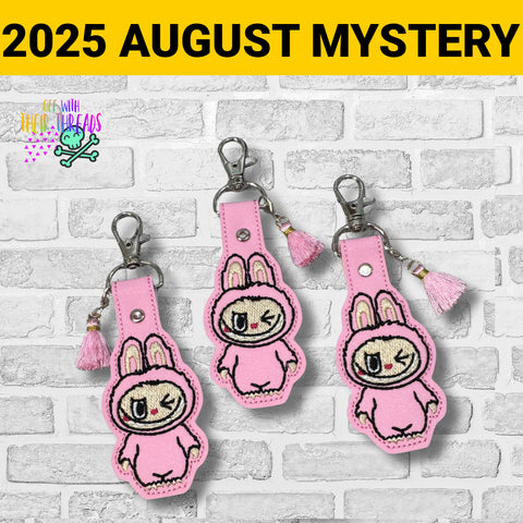 DIGITAL DOWNLOAD Bunny Snap Tab Keychain