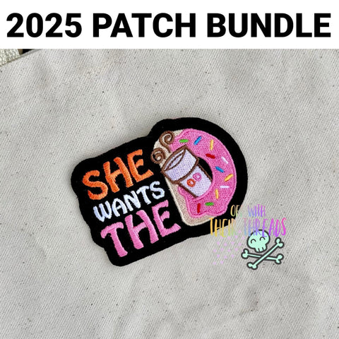 DIGITAL DOWNLOAD She Wants The D Patch 3 SIZES INCLUDED