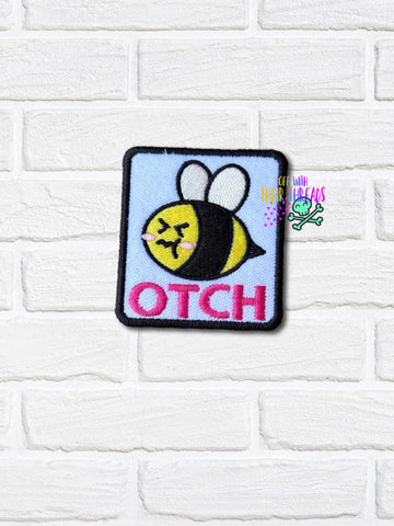DIGITAL DOWNLOAD Bee Otch Patch 3 SIZES INCLUDED