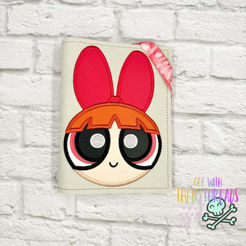 DIGITAL DOWNLOAD Applique Blossom A6 Notebook Cover