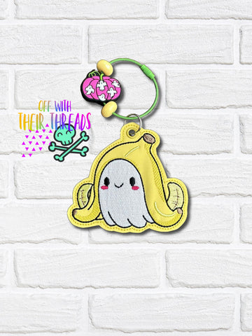 DIGITAL DOWNLOAD Boonana Ghost Bag Tag Bookmark Ornament