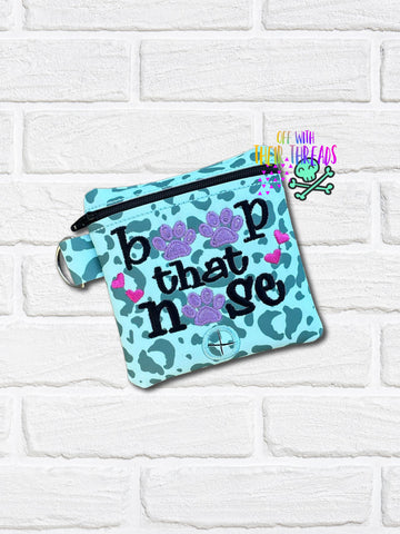DIGITAL DOWNLOAD 5x5 Boop The Nose Poo Bag Holder