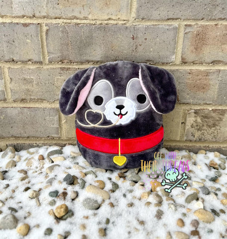 DIGITAL DOWNLOAD Applique Boy Spaghetti Dog Plush 5 SIZES INCLUDED