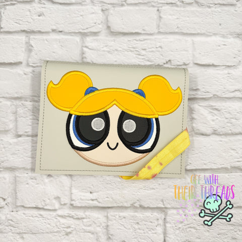 DIGITAL DOWNLOAD Applique Bubbles A6 Notebook Cover