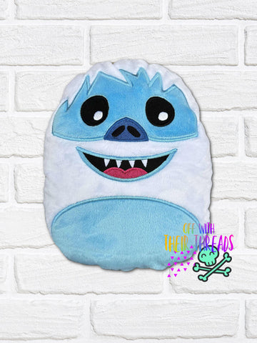 DIGITAL DOWNLOAD Applique Yeti Plush 5 SIZES INCLUDED