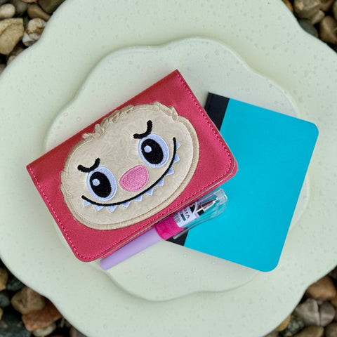 DIGITAL DOWNLOAD 5x7  Applique Bunny Mini Composition Notebook Cover