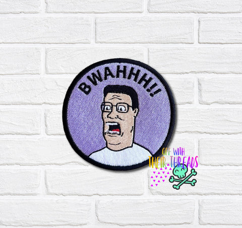 DIGITAL DOWNLOAD Hank Patch 3 SIZES INCLUDED