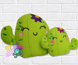 DIGITAL DOWNLOAD Happy Cactus Plush Set 5 SIZES INCLUDED