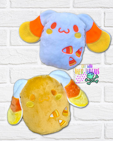 DIGITAL DOWNLOAD Applique Candy Corn Pup Plush 5 SIZES INCLUDED