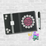 DIGITAL DOWNLOAD Care About Others A6 Notebook Cover