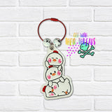 DIGITAL DOWNLOAD Chicken Stack Bag Tag Bookmark Ornament