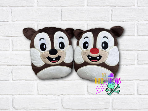 DIGITAL DOWNLOAD Applique Chipmunk Plush 5 SIZES INCLUDED