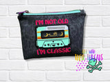 DIGITAL DOWNLOAD Applique Classic Cassette 6 SIZES INCLUDED