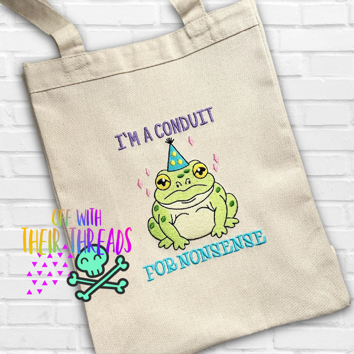 DIGITAL DOWNLOAD Conduit For Nonsense Toad Frog 4 SIZES INCLUDED – Off ...