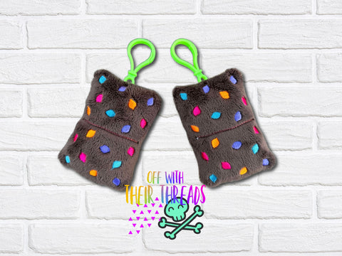 DIGITAL DOWNLOAD Rainbow Brownie Squishy Keychain