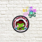 DIGITAL DOWNLOAD Country Toad, Take Me Home Patch 3 SIZES INCLUDED