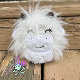DIGITAL DOWNLOAD Applique Highland Moo Cow Squishy Plush 5 SIZES INCLUDED