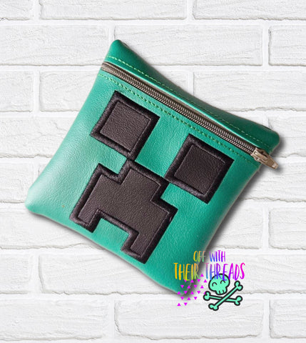 DIGITAL DOWNLOAD Creeper Zipper Bag Set Lined and Unlined 5 SIZES INCLUDED