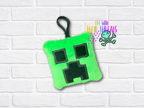 DIGITAL DOWNLOAD Applique Creep Squishy Keychain