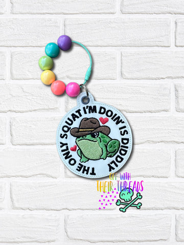 DIGITAL DOWNLOAD Diddly Squat Bag Tag Bookmark Ornament