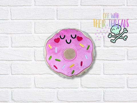 DIGITAL DOWNLOAD Applique Donut Squishy Plush 5 SIZES INCLUDED