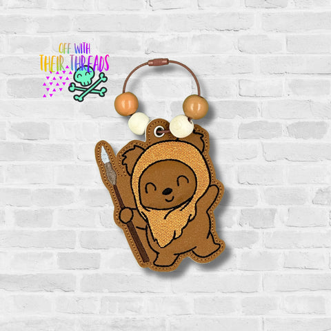 DIGITAL DOWNLOAD Space Bear Bag Tag Bookmark Ornament