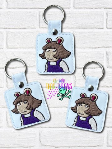DIGITAL DOWNLOAD DW Snap Tab Keychain