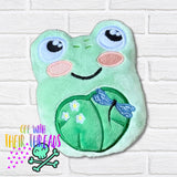 DIGITAL DOWNLOAD Lily The Froggy Frog Plush Stuffie 5 SIZES INCLUDED