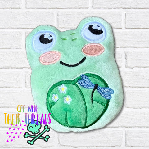 DIGITAL DOWNLOAD Lily The Froggy Frog Plush Stuffie 5 SIZES INCLUDED