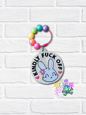 DIGITAL DOWNLOAD Kindly Fuck Off Bag Tag Ornament Bookmark