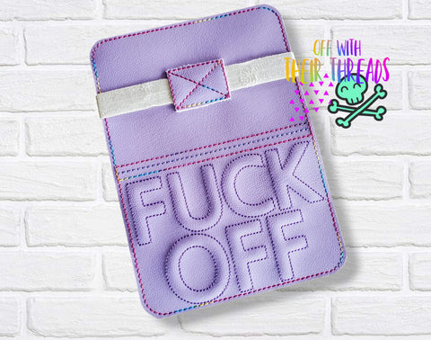 DIGITAL DOWNLOAD 5x7 Puff Foam Fuck Off Mini Composition Notebook Cover