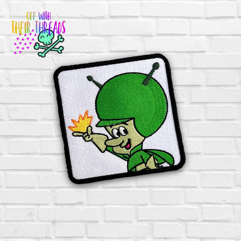 DIGITAL DOWNLOAD Great Gazoo Patch 3 SIZES INCLUDED