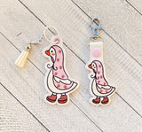 DIGITAL DOWNLOAD Goose Trio Snap Tab And Bag Tag Bundle Bookmark Ornament Keychain