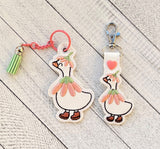 DIGITAL DOWNLOAD Goose Trio Snap Tab And Bag Tag Bundle Bookmark Ornament Keychain