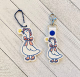 DIGITAL DOWNLOAD Goose Trio Snap Tab And Bag Tag Bundle Bookmark Ornament Keychain