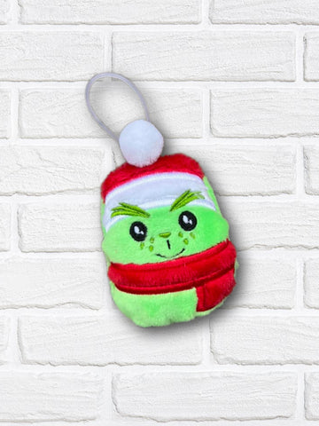 DIGITAL DOWNLOAD Applique Holiday Grump Squishy Keychain