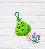 DIGITAL DOWNLOAD Grumpy Dude Squishy Keychain Plush