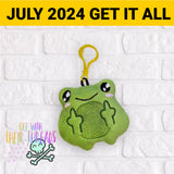 DIGITAL DOWNLOAD Hate You All Froggo Squishy Keychain