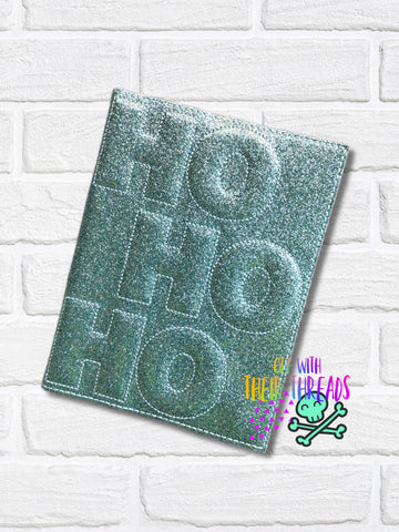 DIGITAL DOWNLOAD Puff Foam Ho Ho Ho A6 Notebook Cover