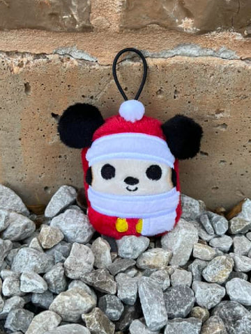 DIGITAL DOWNLOAD Applique Holiday Mouse Squishy Keychain