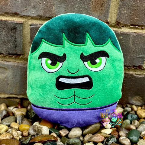 DIGITAL DOWNLOAD Applique Hulk Plush Set 5 SIZES INCLUDED