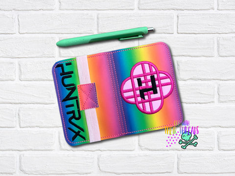 DIGITAL DOWNLOAD 5x7  Applique Hunter Mini Composition Notebook Cover